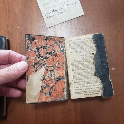 Religion and Antique Bibles from 1800s (DR-KD)