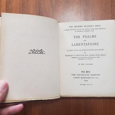 Religion and Antique Bibles from 1800s (DR-KD)