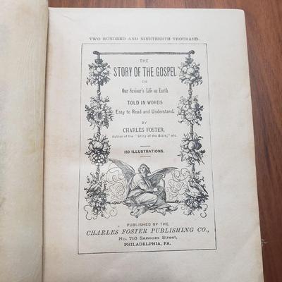 Religion and Antique Bibles from 1800s (DR-KD)