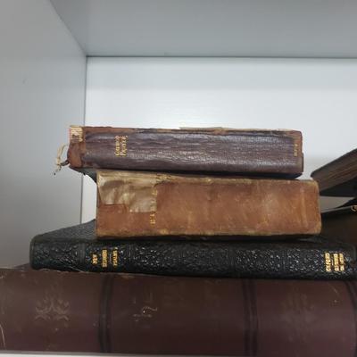 Religion and Antique Bibles from 1800s (DR-KD)