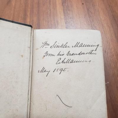 Religion and Antique Bibles from 1800s (DR-KD)