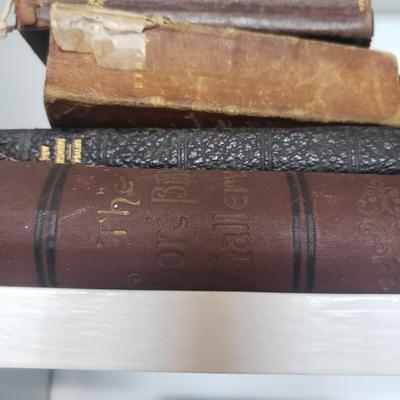 Religion and Antique Bibles from 1800s (DR-KD)