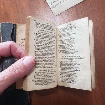 Religion and Antique Bibles from 1800s (DR-KD)