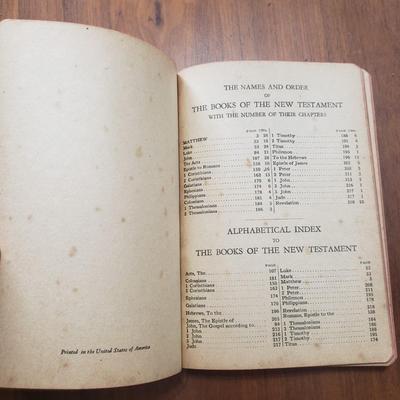 Religion and Antique Bibles from 1800s (DR-KD)