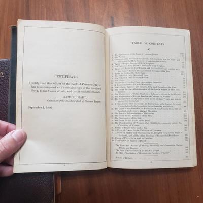 Religion and Antique Bibles from 1800s (DR-KD)