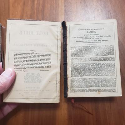 Religion and Antique Bibles from 1800s (DR-KD)