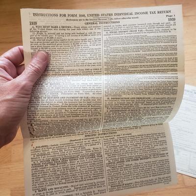 Interesting Antique Documents incl. Dog License, Telegraphs, & Much More (DR-KD)