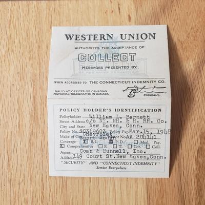 Interesting Antique Documents incl. Dog License, Telegraphs, & Much More (DR-KD)