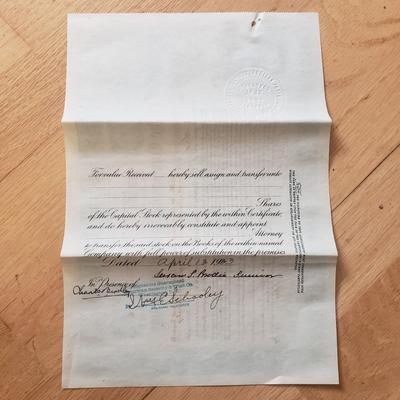 Interesting Antique Documents incl. Dog License, Telegraphs, & Much More (DR-KD)