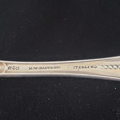 M.W. Galt & Bro Sterling Forks and Spoons (DR-KD)