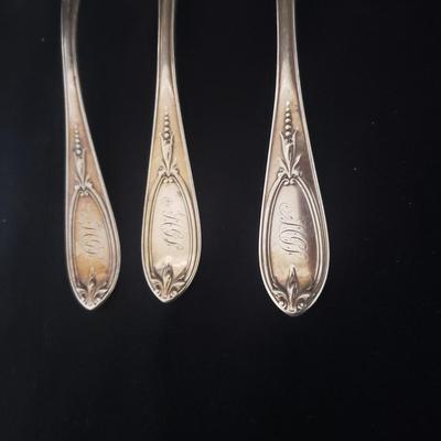 M.W. Galt & Bro Sterling Forks and Spoons (DR-KD)