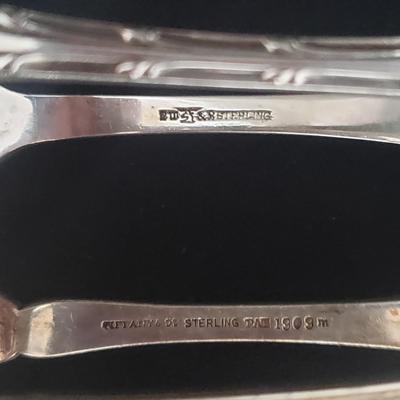 Variety of Ornate Sterling Silver Serving Ware (LR-KD)