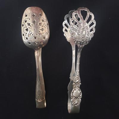 Variety of Ornate Sterling Silver Serving Ware (LR-KD)