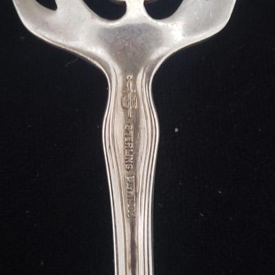 Variety of Ornate Sterling Silver Serving Ware (LR-KD)