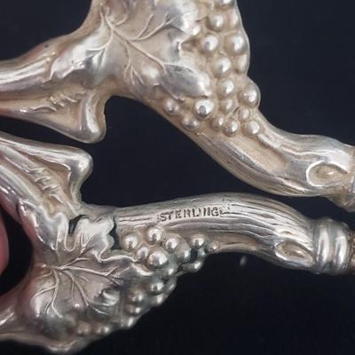 Variety of Ornate Sterling Silver Serving Ware (LR-KD)