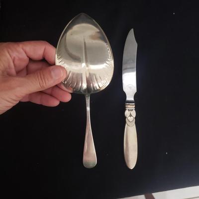 Variety of Ornate Sterling Silver Serving Ware (LR-KD)