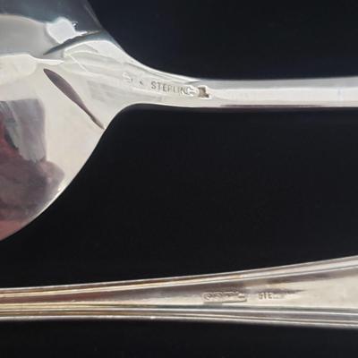 Variety of Ornate Sterling Silver Serving Ware (LR-KD)