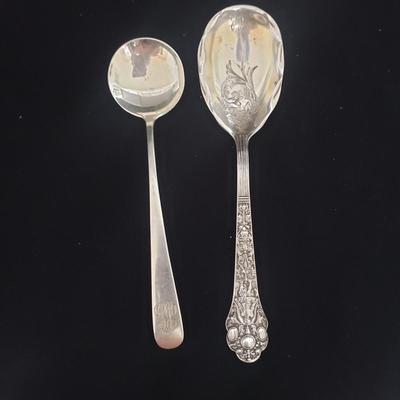 Variety of Ornate Sterling Silver Serving Ware (LR-KD)