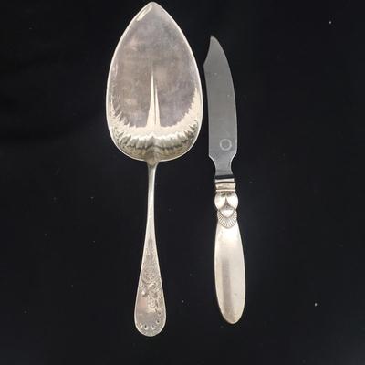 Variety of Ornate Sterling Silver Serving Ware (LR-KD)