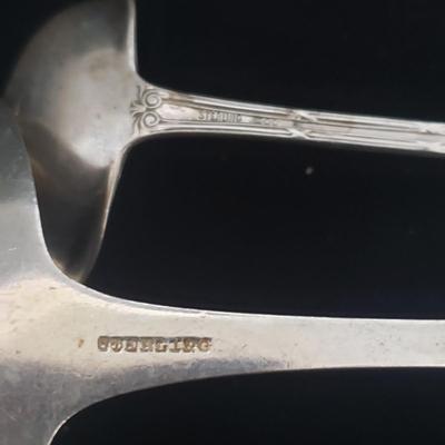 Variety of Ornate Sterling Silver Serving Ware (LR-KD)
