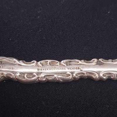 Four Varieties of Sterling Silver Spoons (LR-KD)