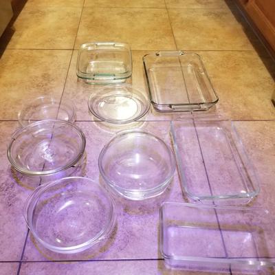 Cler pyrex cookware