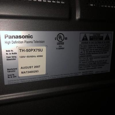 Panasonic 50” TV