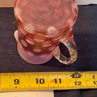 Vintage Coin Dot Pitcher Fenton?