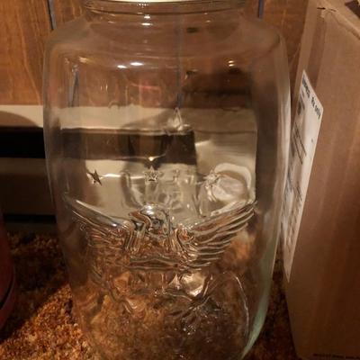 Large Mason Jar 1858