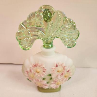 Lot #233 Fenton Art Glass Perfume Bottle