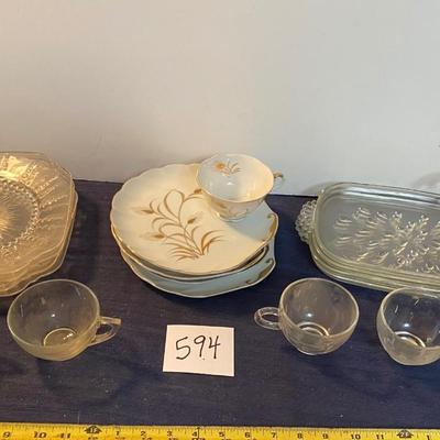 Vintage Party Plates