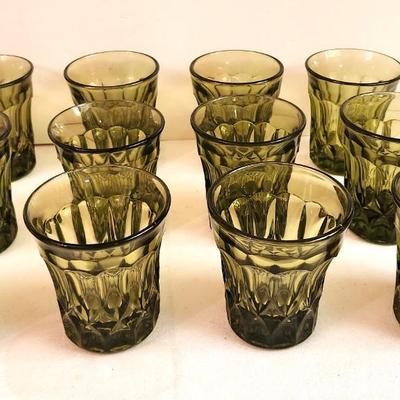 Lot #240 Mid Century Noritake "Perspective" Flat Tumbers - lot of 12