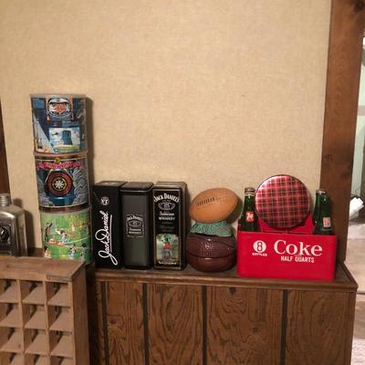 Huge Collection of Collectible Vintage Tins