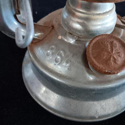 VINTAGE MEVA 864 & MOON LIGHT OIL LANTERNS