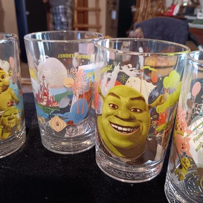THE MOVIE "SHREK" GLASSES FROM MCDONALD'S