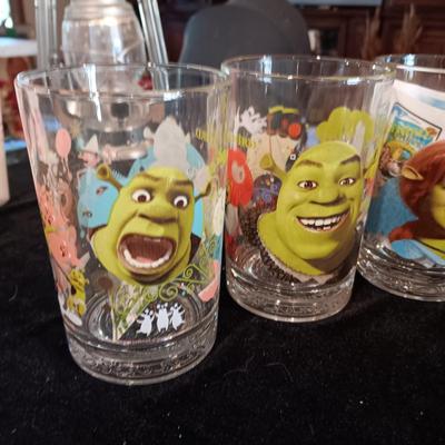 THE MOVIE "SHREK" GLASSES FROM MCDONALD'S