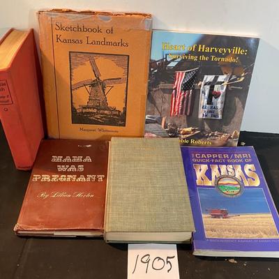 Vintage Sketchbook of Kansas Landscapes and More
