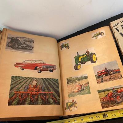 Vintage Scrapbook and Fashion Drawing Book
