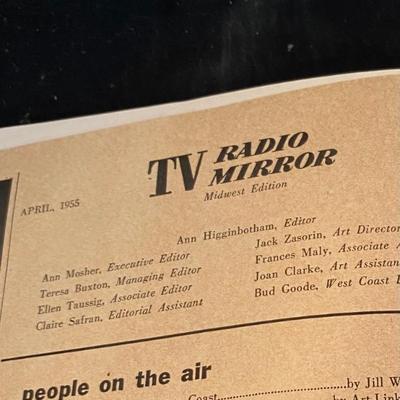 1955 TV Radio Mirror Magazine