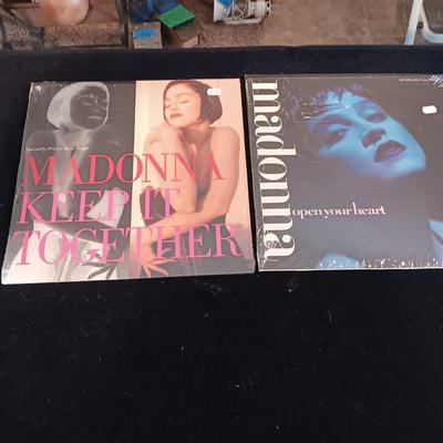 2 MADONNA VINYL RECORDS IN GREAT SHAPE