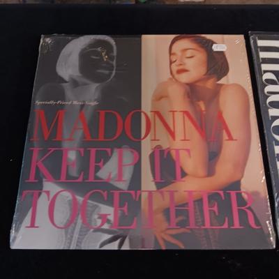 2 MADONNA VINYL RECORDS IN GREAT SHAPE