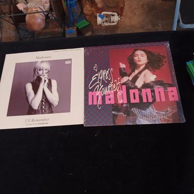 2 MADONNA VINYL RECORDS IN GREAT SHAPE