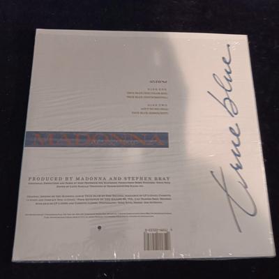 MADONNA "TRUE BLUE" VINYL RECORD