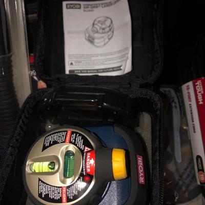 Misc box of tools, etc