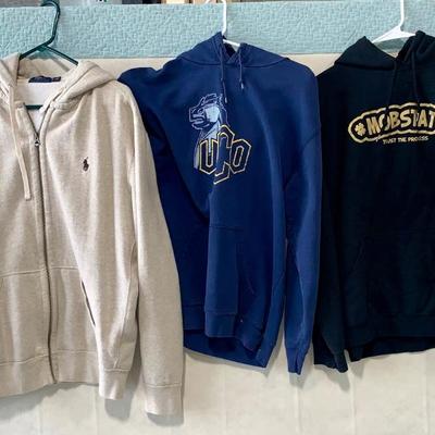 Lot of 3 Hoodies: Polo, UCO, Mobstatus