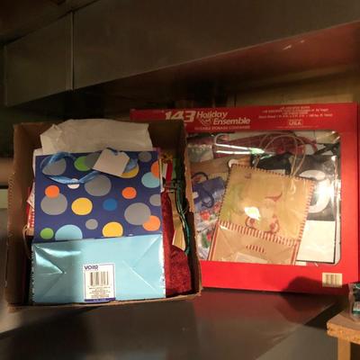 Lot of gift bags