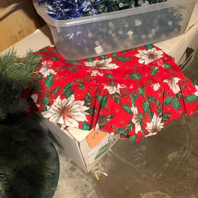 Christmas tree and accessories