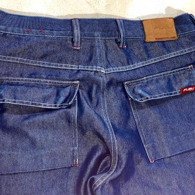 Men’s Fubu Shiny/Metallic Jeans - Size 32X34