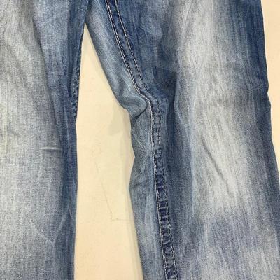 Men’s Rock Revival Relaxed Straight Leg Jeans - Size 34