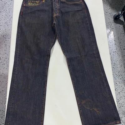 Vintage Men’s Ed Hardy Jeans - Devils